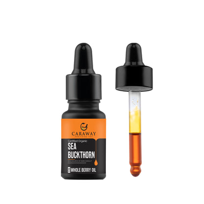 Sea buckthorn oil - Whole berry oil Omega 7 For face and skin | Edible grade