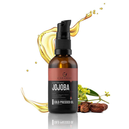 Jojoba Oil Cold Pressed & Organic for Face and Hair - Multiple Uses