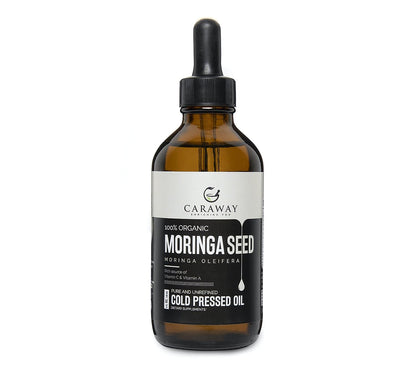 Moringa Seed Oil Cold pressed & Organic For hair, face and skin, Cooking| Edible grade