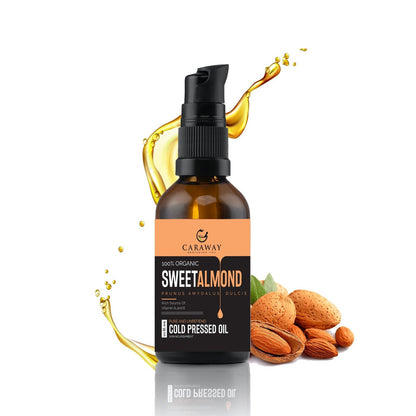 Sweet Almond Oil-Badam rogan Cold pressed & Organic For hair, face and skin