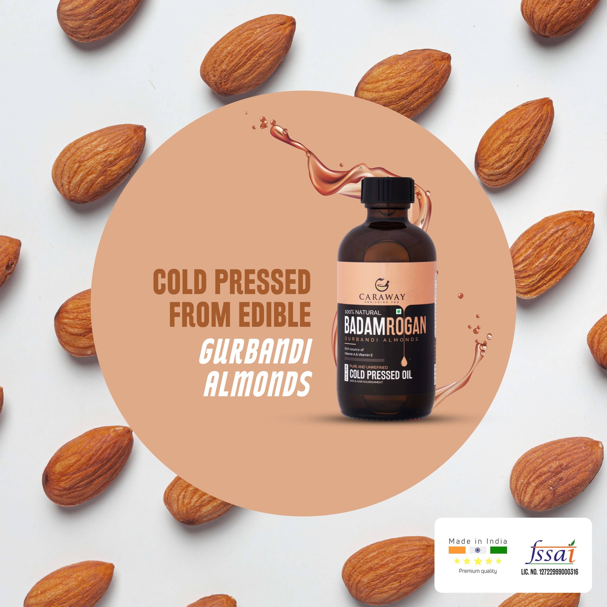 Almond Oil | Badam Rogan