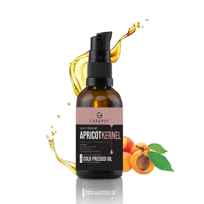 Apricot Oil- Bitter Cold pressed & Organic For hair, face and skin | Non edible