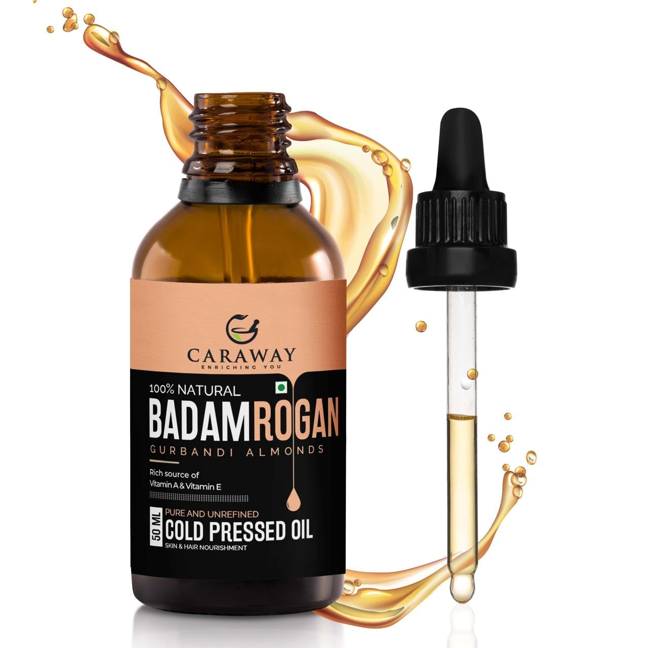 Almond Oil | Badam Rogan - Caraway