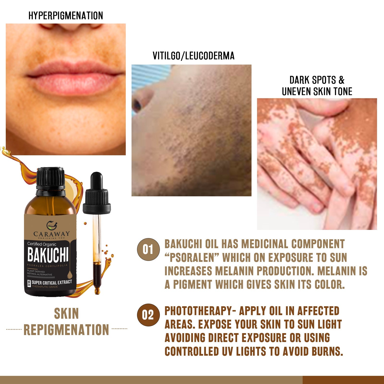 Bakuchi - Babchi Oil - Caraway