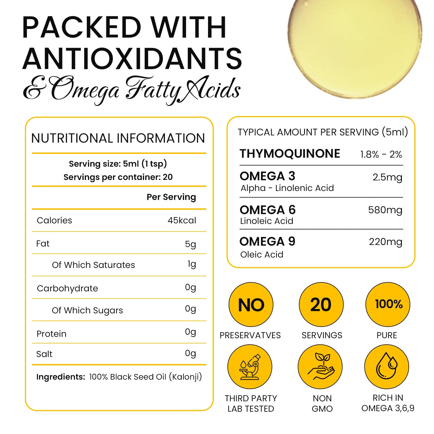 Blackseed Oil | Kalonji Oil