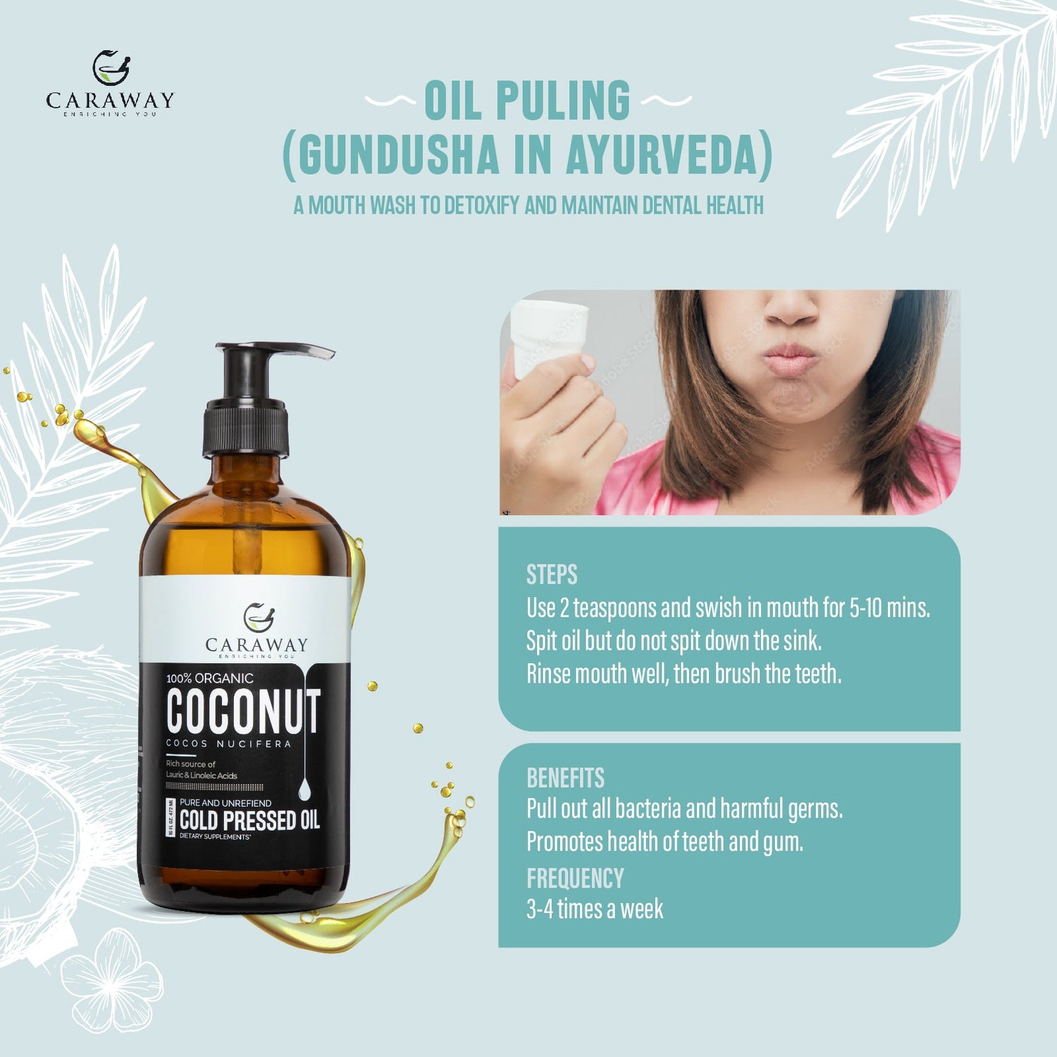 Coconut oil - Caraway