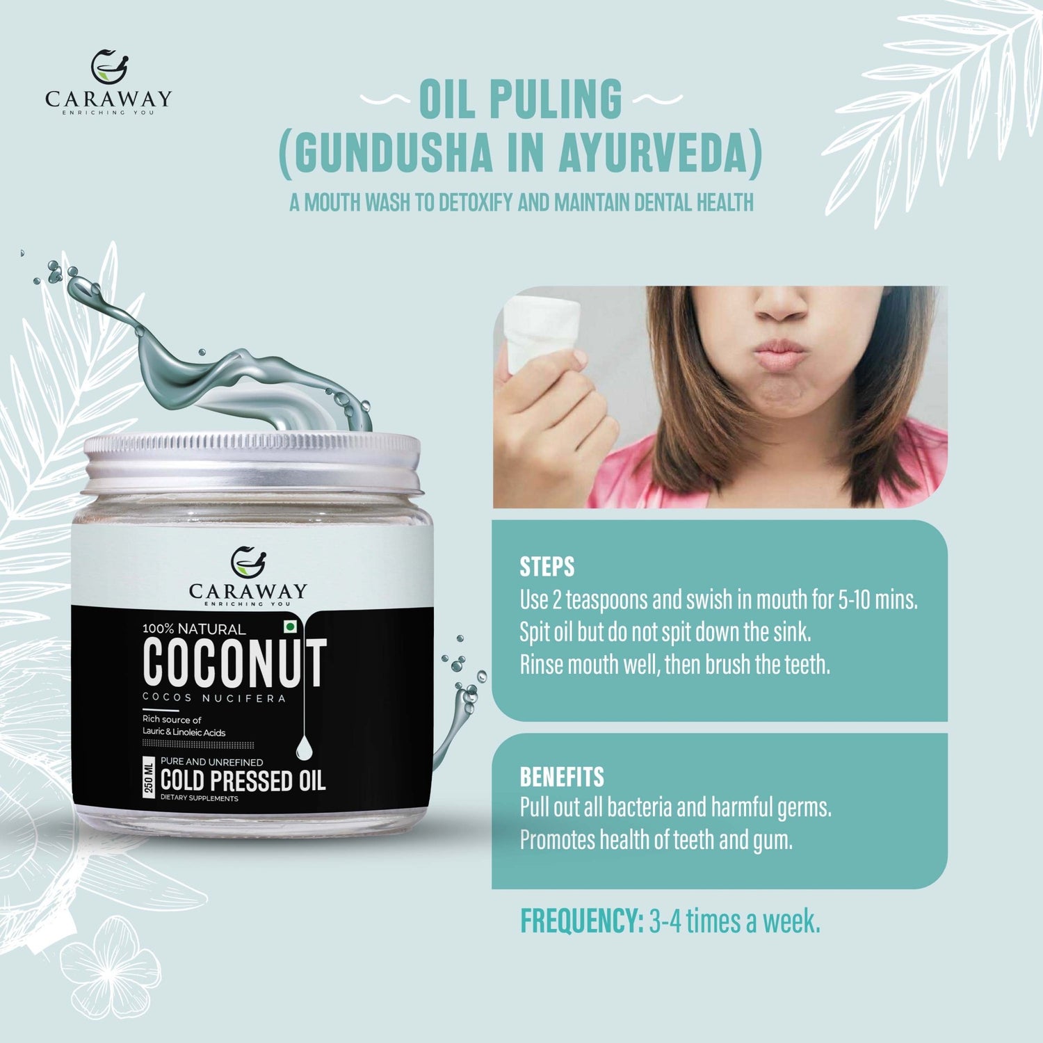 Coconut oil - Caraway