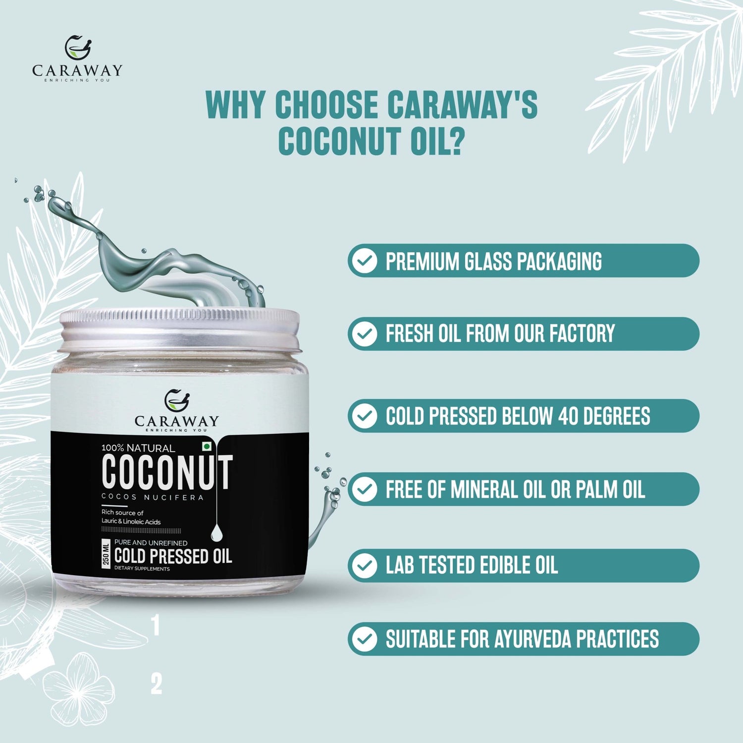 Coconut oil - Caraway
