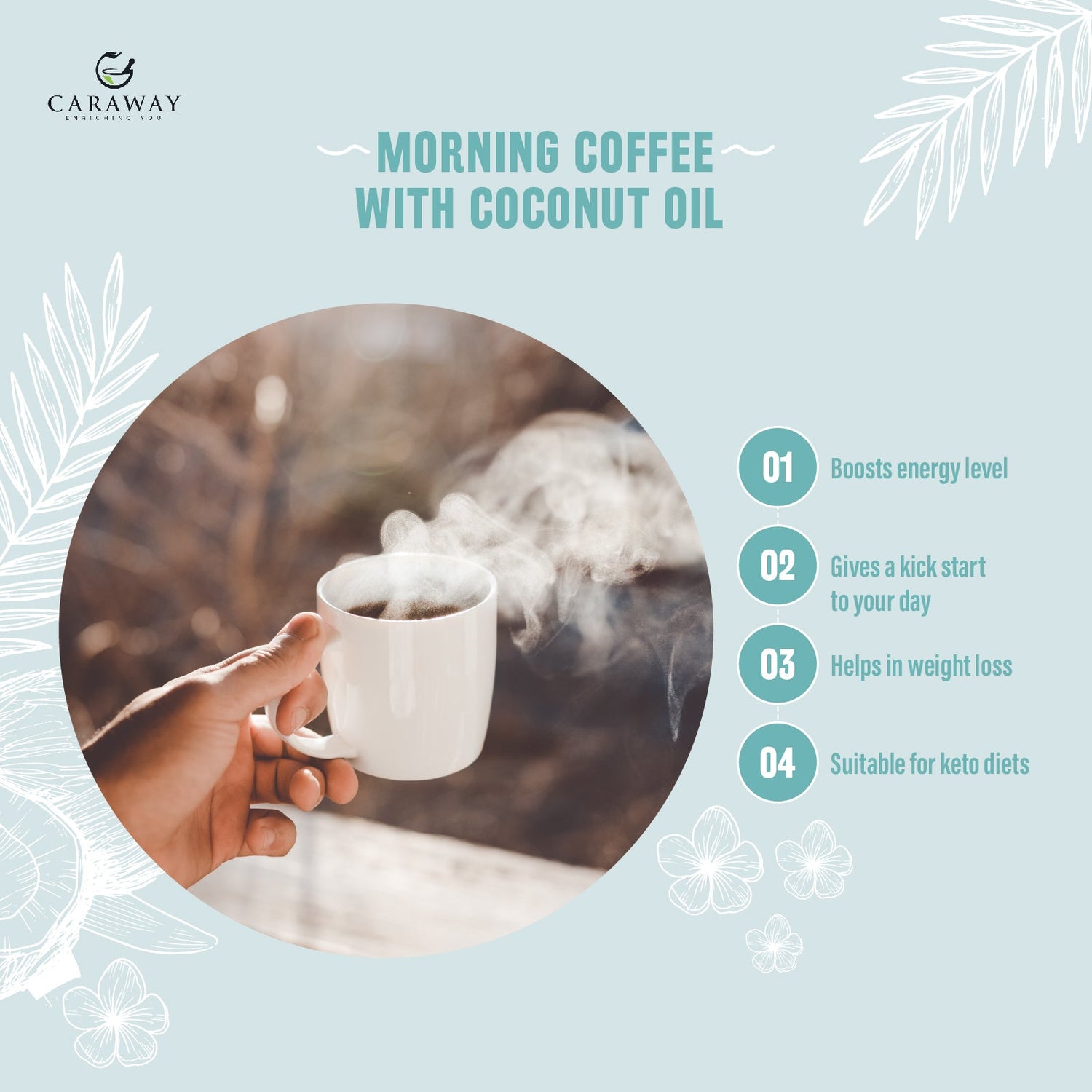 Coconut oil - Caraway
