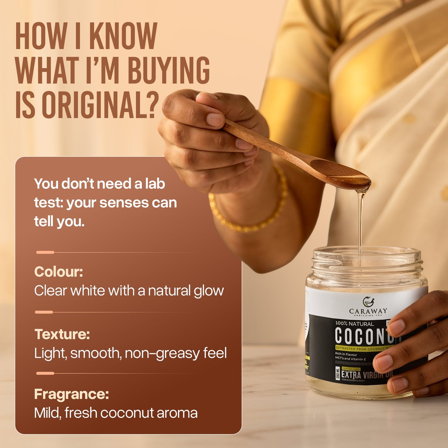 Extra Virgin Coconut Oil - Caraway