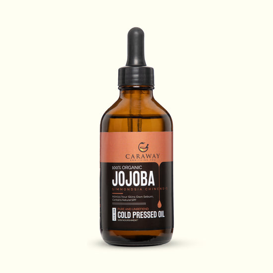 Jojoba Oil Cold Pressed & Organic for Face and Hair - Multiple Uses