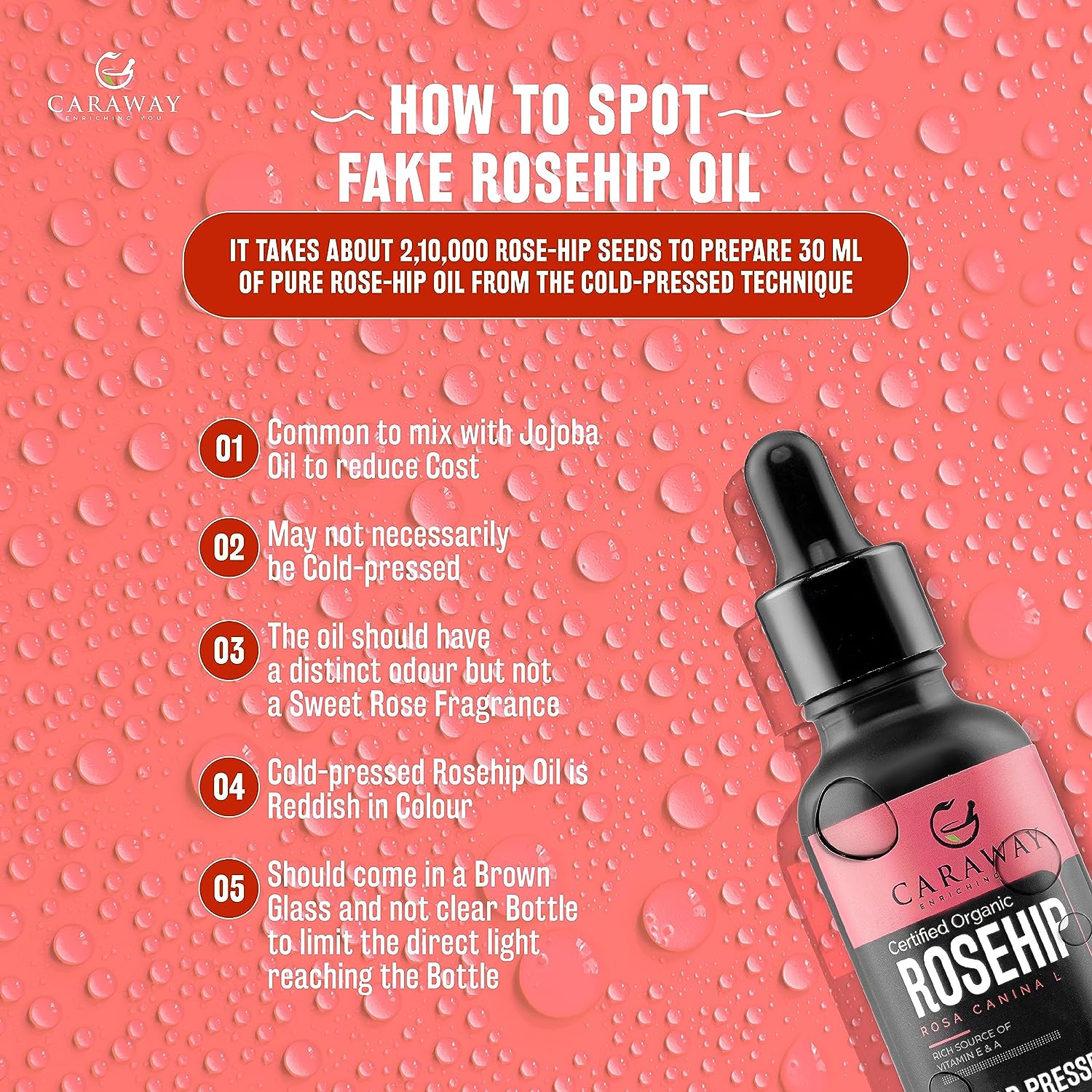 Rosehip oil - Caraway