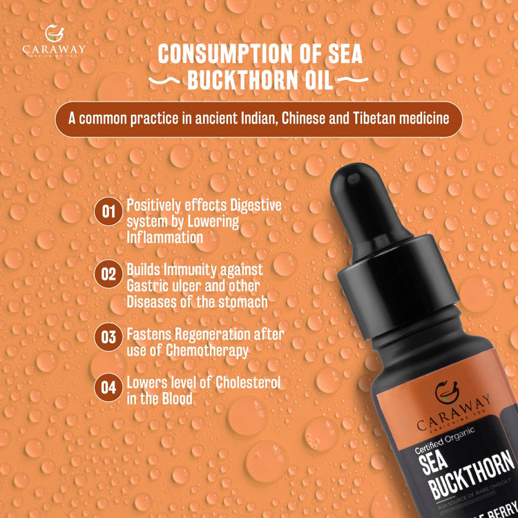 SEA BUCKTHORN WHOLE BERRY OIL - Caraway