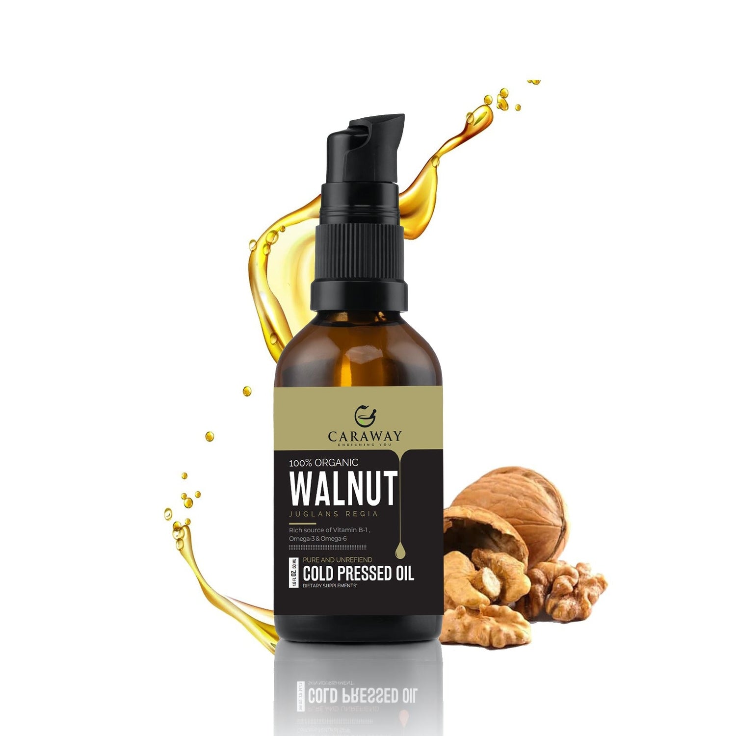 Walnut oil - Caraway