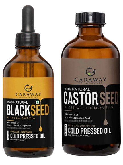 Castor and Blackseed Oil