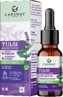 Tulsi liquid leaf extract – Herbal drops