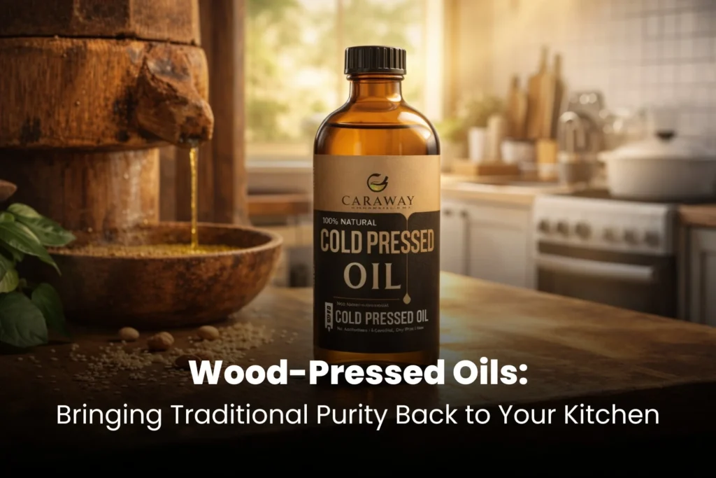 Wood-Pressed Oils - Traditional Purity for Healthy Cooking